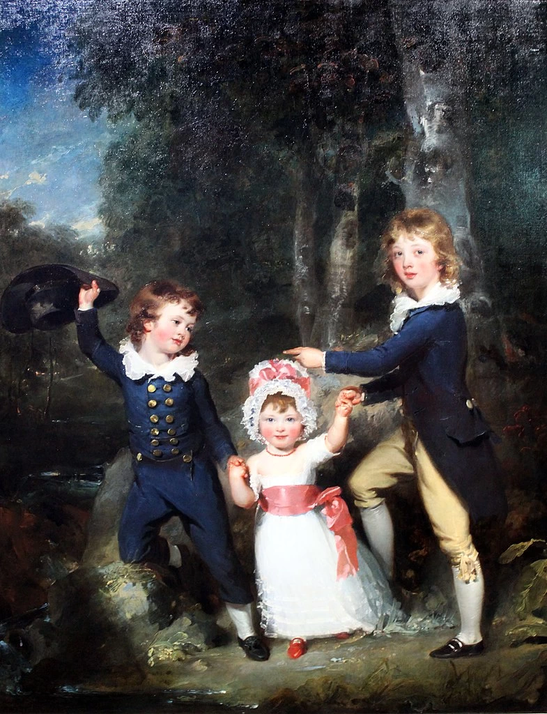 Ritratto dei figli di Lord George Cavendish, George, Anne - Städelsches Kunstinstitut e Städtische Galerie